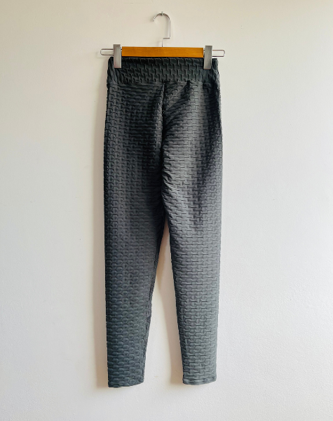 Calça Legging Core Texture Verde Militar