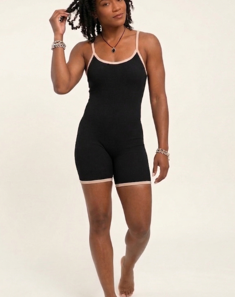 Macaquinho Flow Azul Preto