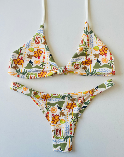 Biquíni Encantos do Vale Top Nó