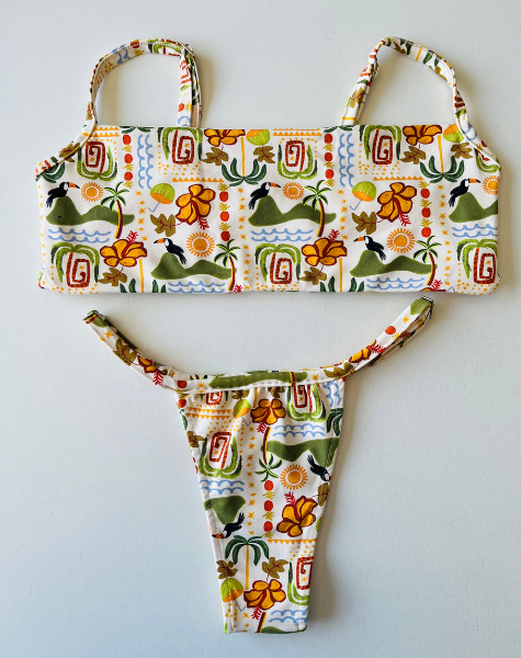 Biquíni Encantos do Sol Top Reto