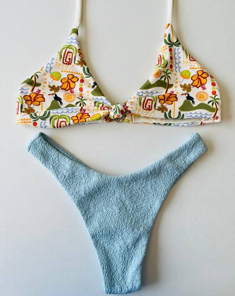 Biquíni Encantos de Vargem Asa Delta Azul