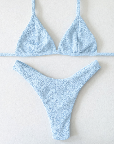 Biquíni Mar Sereno Top Triângulo Azul