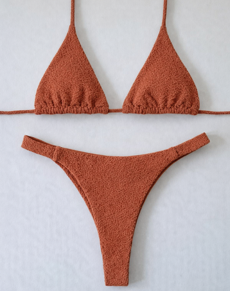 Biquíni Raiz de Sol Top Cortininha Terracota