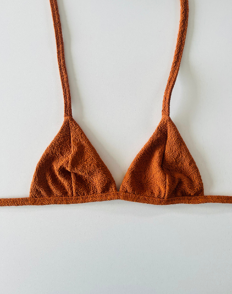 Top Triângulo Encantos da Terra Terracota