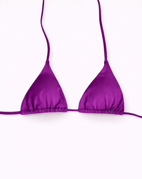 Top Cortininha Color Fúcsia