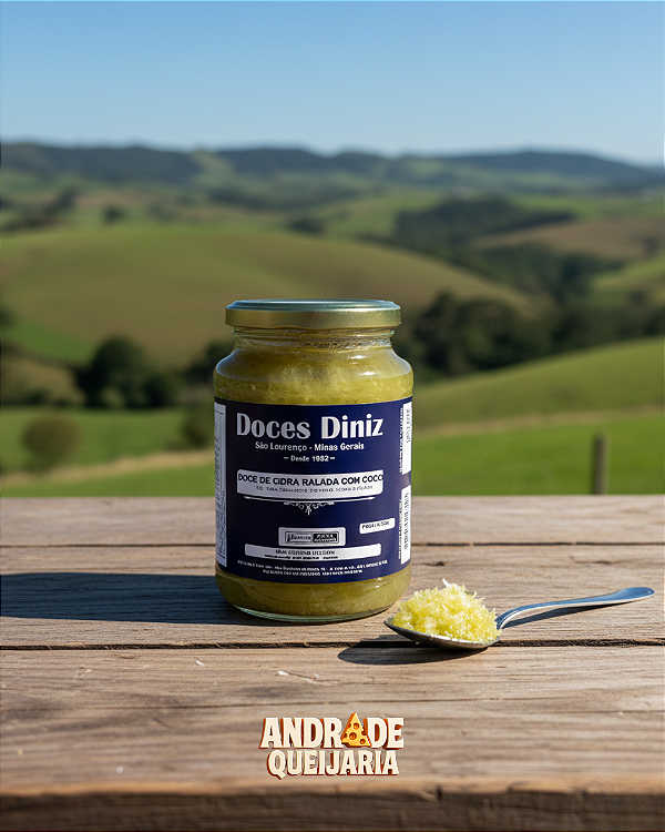 Doce de Cidra Ralada com Coco - 680g
