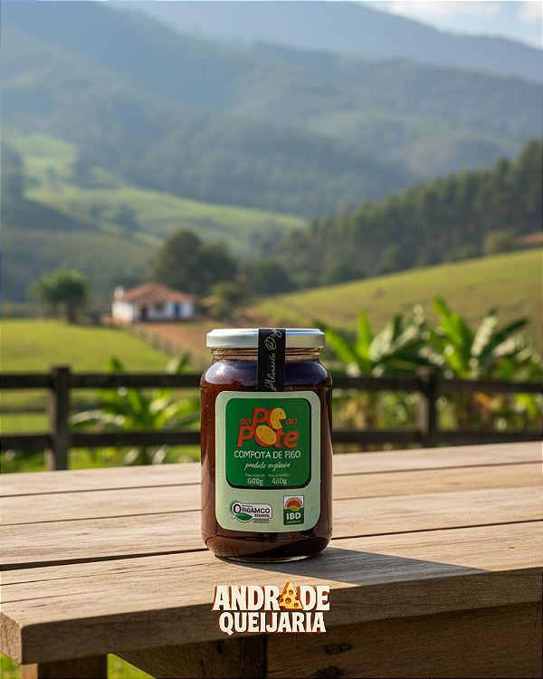 Figo em calda Orgânico - Do pé ao Pote - 600g