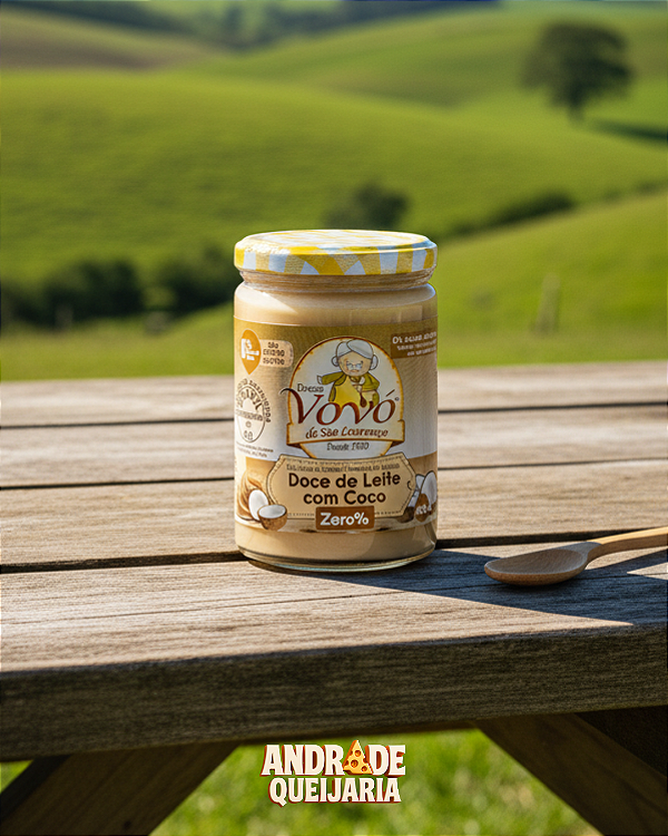 Doce de Leite com Coco Zero Açúcar - 400g