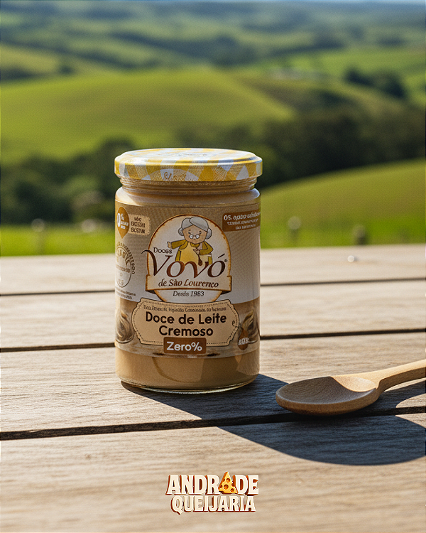 Doce de Leite Puro Zero Açúcar - 400g