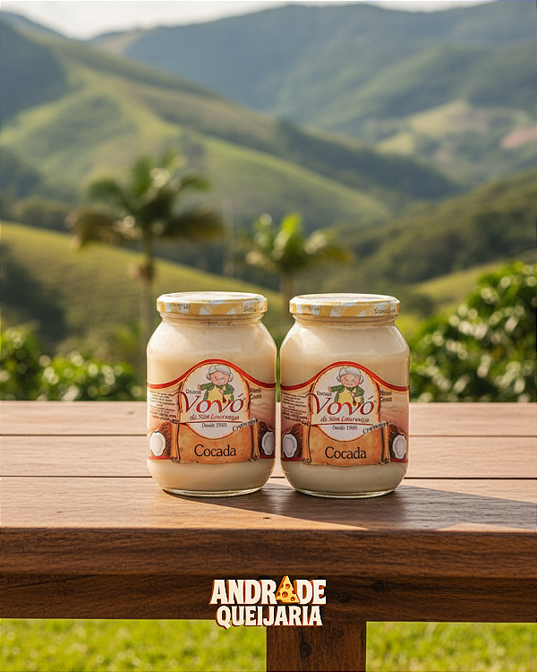 Cocada Cremosa - 2 Potes de 650g