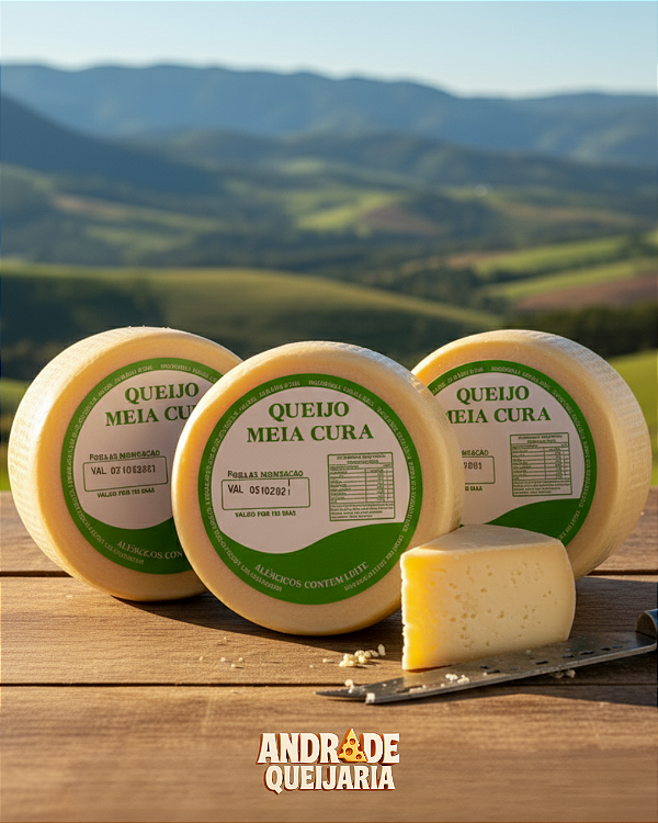 Kit 3 Queijo Meia Cura