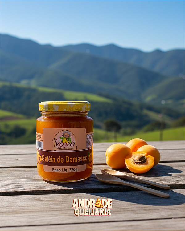 Geleia de Damasco 270g