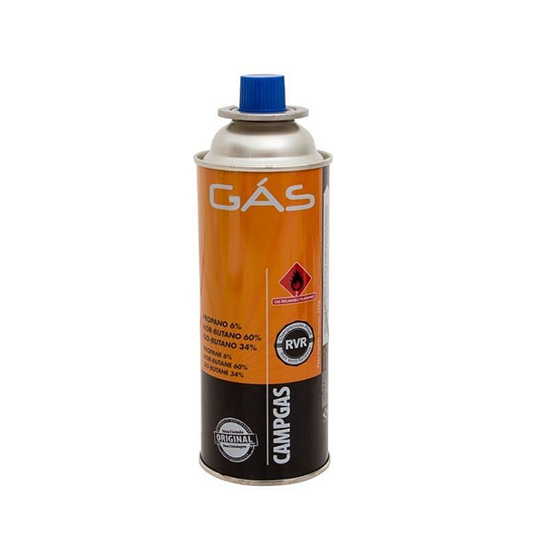 Gás Nautika Para Recarga de Maçarico e Fogareiro -  400ml encaixe