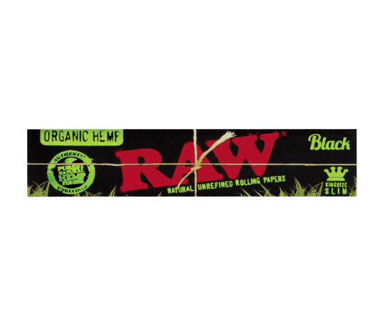 Seda Raw Black Organic Hemp - King Size Slim
