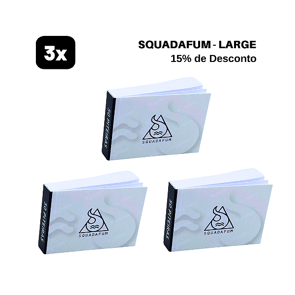 Combo Piteira Squadafum - Large