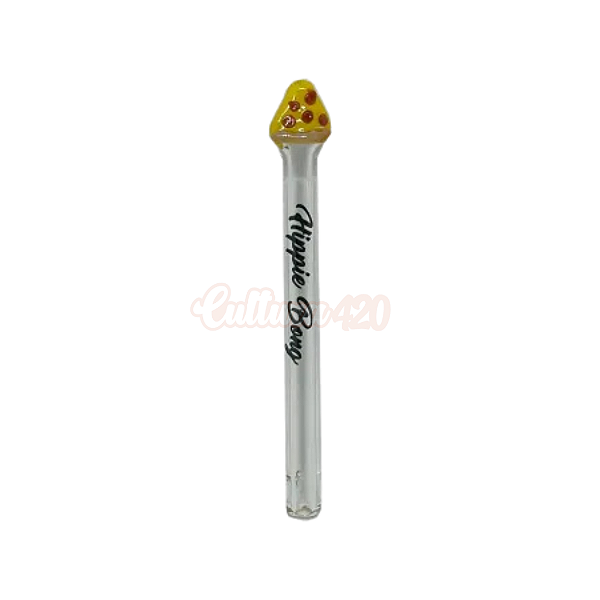 Piteira de Vidro Hippie Bong Pizza - 6mm