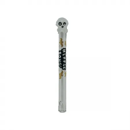 Piteira de Vidro Hippie Bong Fantasma - 6mm