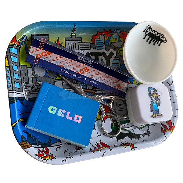 Kit na Bandeja Pequena – City Squadafum