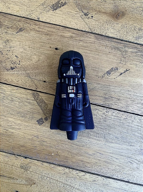 Pipe de Silicone c/ Vidro - Darth Vader