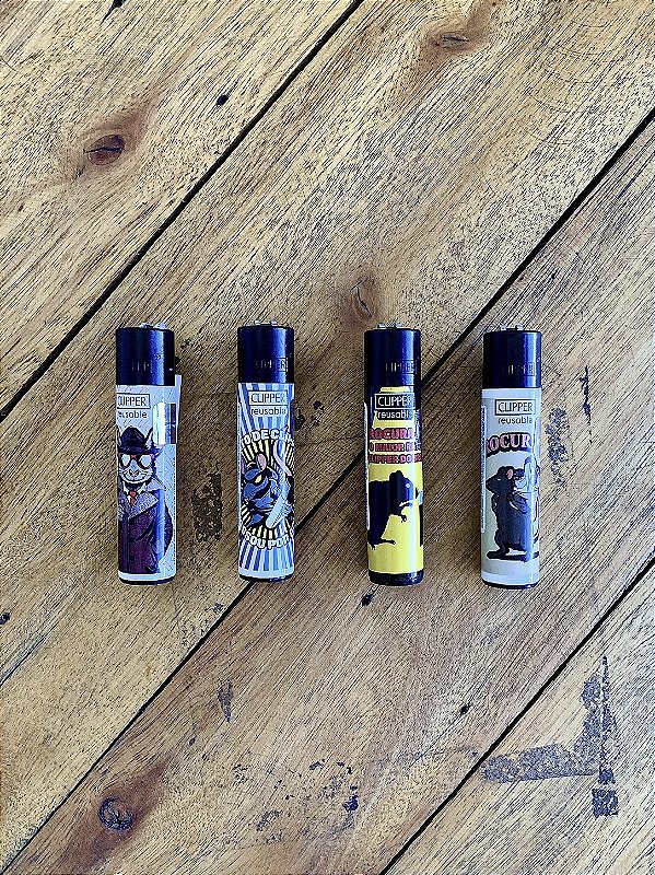 Isqueiro Clipper Grande - Ratos de Clipper