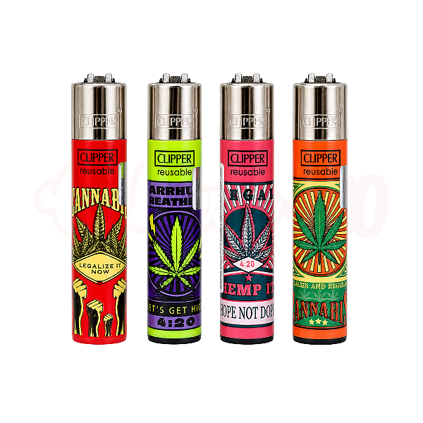 Isqueiro Clipper Grande - Leaves Justice