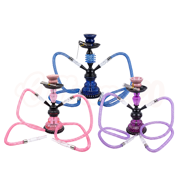 Narguile Hookah Mixirica Pequeno 2 Saídas