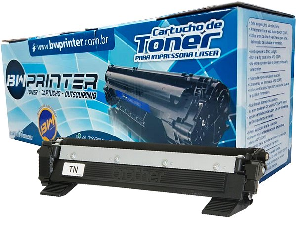 Toner Compatível com BROTHER TN1060 | DCP1602 DCP1512 DCP1617NW HL1112  HL1202 HL1212W | 1K - BW Printer - Toners e Cartuchos