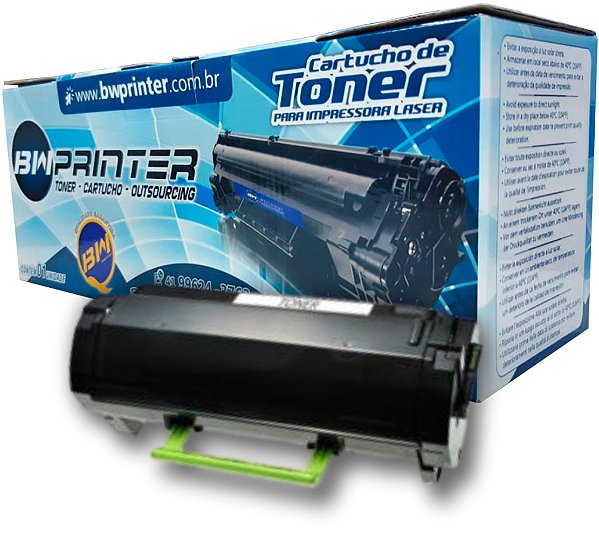 Toner Lexmark MX 622 Compatível | 25K | BW Printer - BW Printer - Toners e  Cartuchos