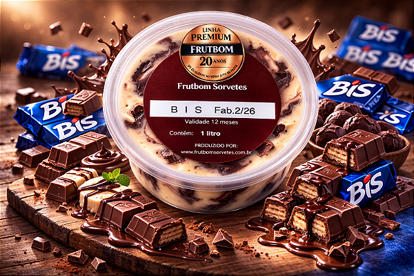 Sorvete Bis 1l PREMIUM