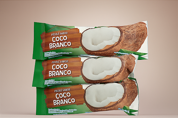 Picolé Coco Branco