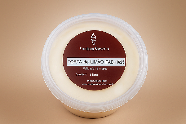 Sorvete Torta de Limão 1l
