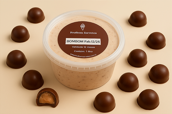 Sorvete Bombom 1l