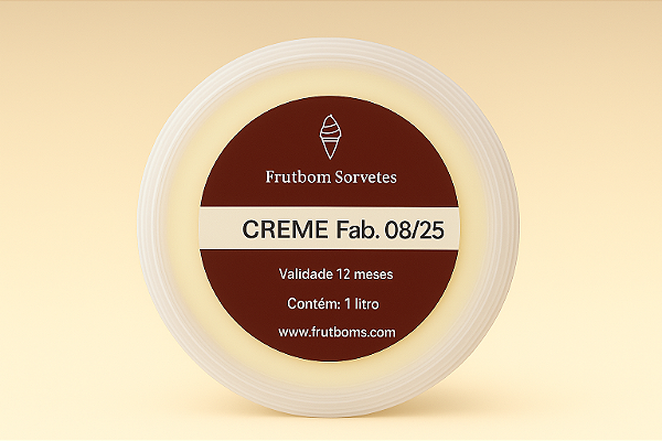 Sorvete Creme  1l