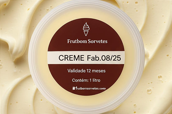 Sorvete Creme 1l