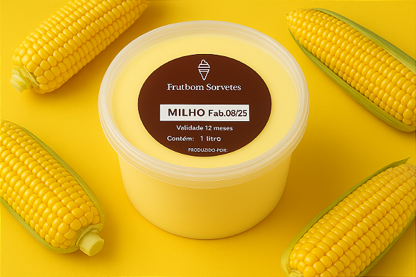 Sorvete Milho 1l