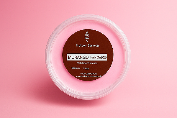 Sorvete Morango  1l