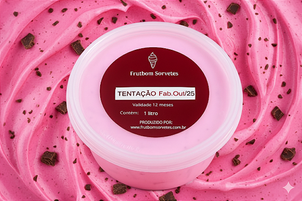 Sorvete Tentação 1l