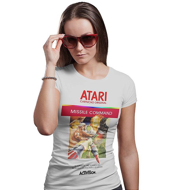 Camiseta Atari - Missile Command