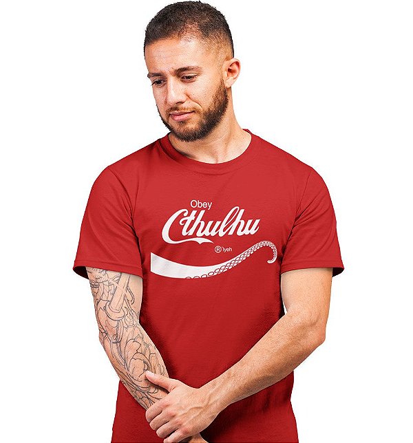 Camiseta Obedeça Cthulhu