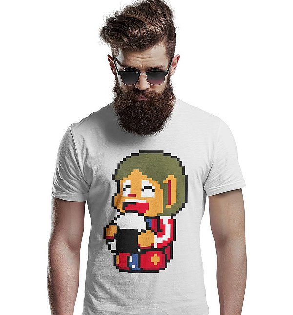 Camiseta Alex Kidd 8-Bit