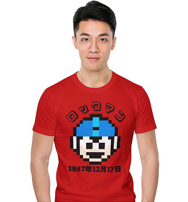 Camiseta Megaman 1987