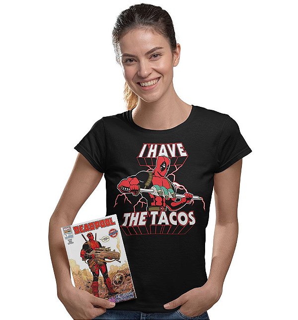 Camiseta Deadpool – I Have the Tacos!