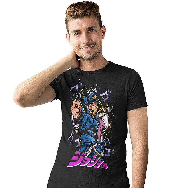 Camiseta Jojo’s Bizarre Adventure – Stardust Crusader