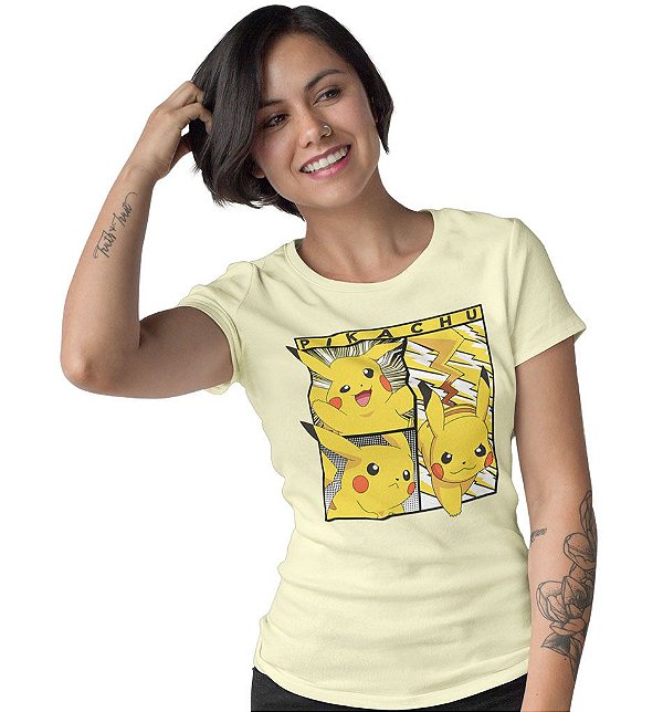 Camiseta Pokemon – Pikachu