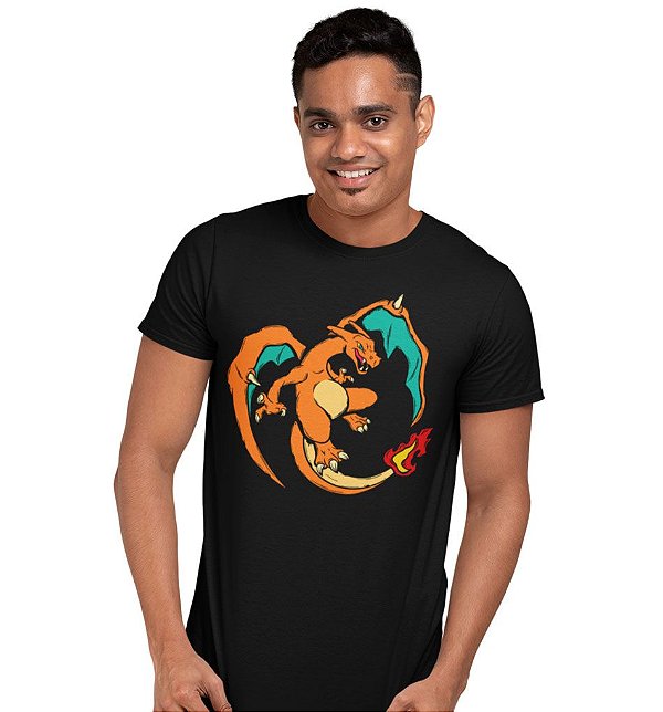 Camiseta Pokemon - Charizard