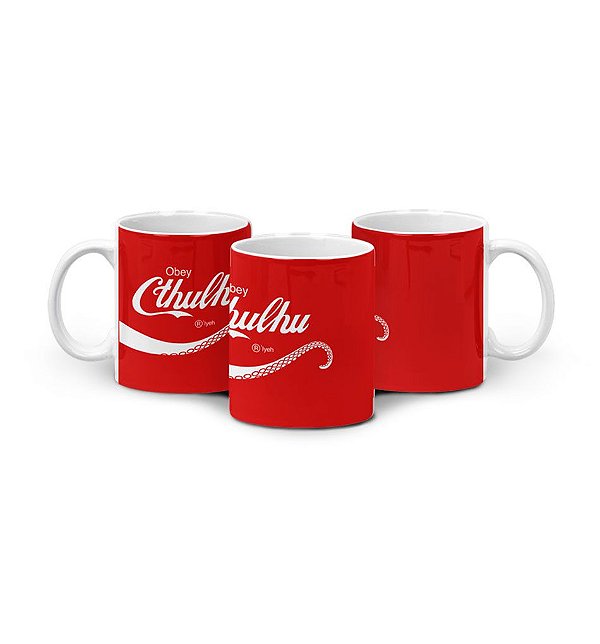 Caneca Obedeça Cthulhu