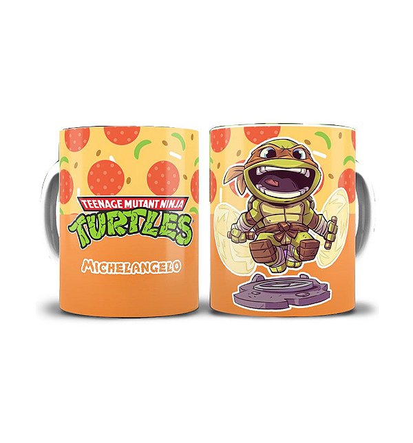 Caneca Tartarugas Ninja – Michelangelo