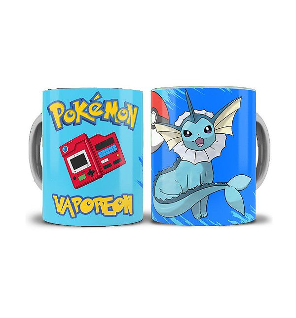 Caneca Pokemon Fogo Vs Água 1754