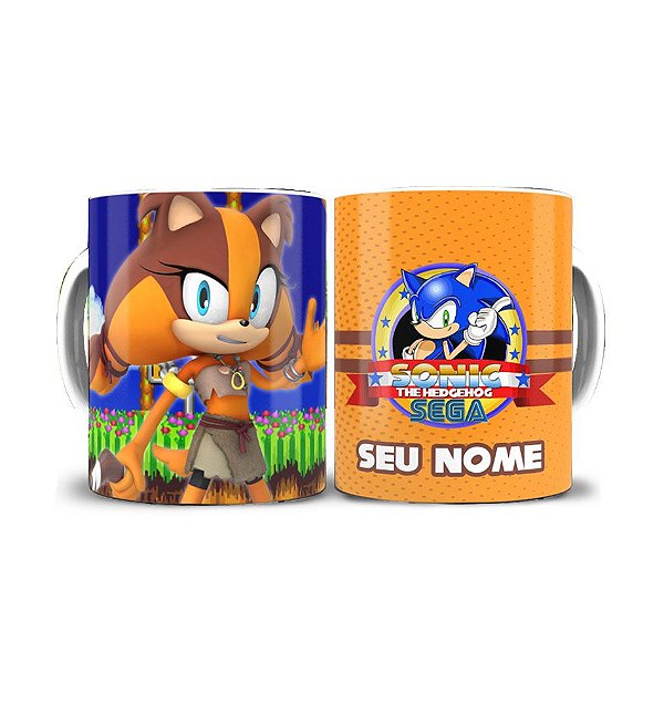 Kit Caneca Vamos Colorir Sonic + Jogo de Canetinhas em Promoção na  Americanas