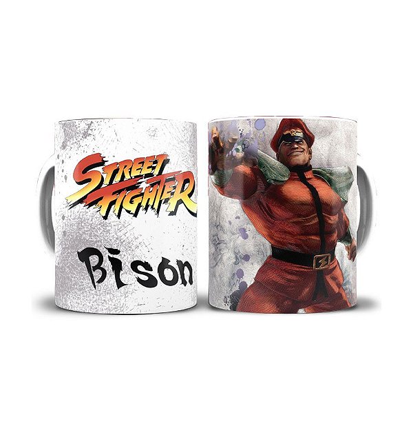 Caneca Street Fighter – Bison